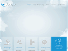 Tablet Screenshot of cordunap.cl